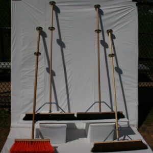 Leverage push broom family